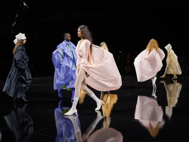 With its ethereal looks and featherlight fabrics, Paris Fashion Week offered some much-needed levity
