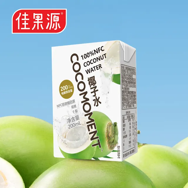 COCOMOMENT 佳农 椰子水饮料200ml*12盒 26.9元（需用券）
