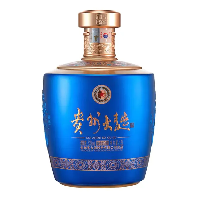 茅台 贵州大曲系列 53度酱香型白酒 1500mL 礼盒装 476.8元（需用券）