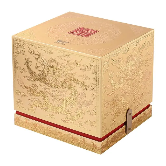 稻香村 壹品龙礼 广式蛋黄莲蓉五仁月饼 1200g 礼盒装 29.95元