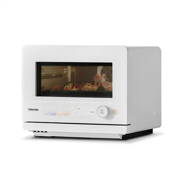 国家补贴、新品尝鲜：东芝 小白茶Mix D232 微蒸烤一体 3999.3元