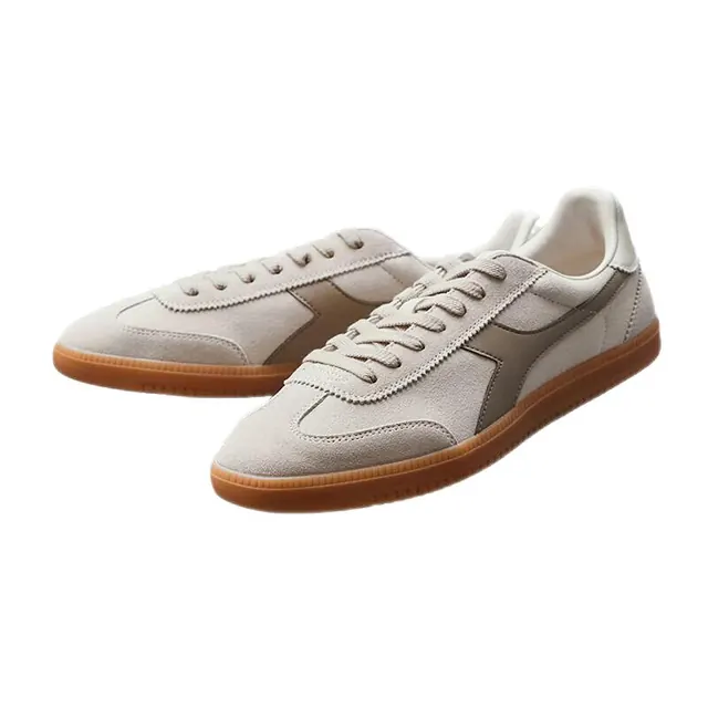 diadora 男女T头鞋低帮休闲板鞋德训鞋Saunter OG 米/灰/黑N8089 36 99元（需用券）