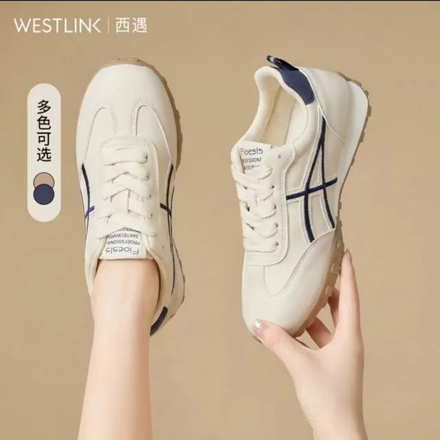 西遇 厚底德训女鞋 超好看巨显腿长休闲鞋 79元（需用券）