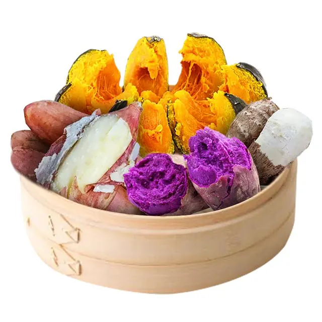 京鲜生 紫薯小南瓜哈密薯小芋头组合 5斤 根茎蔬菜 14.9元（需用券）