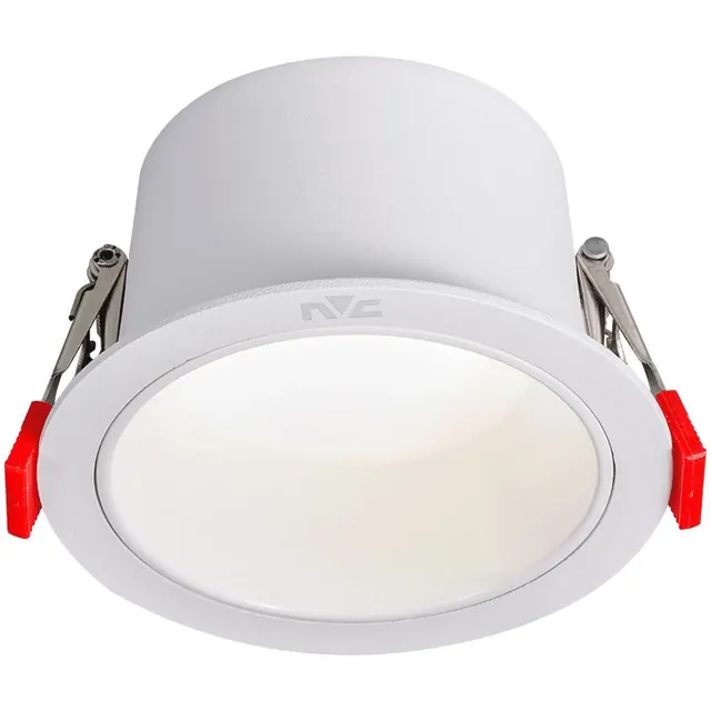 雷士 Lighting 雷士 NVC 米月系列 ESTLT1400 LED全铝筒灯 5W 暖白光 砂银 16.41元