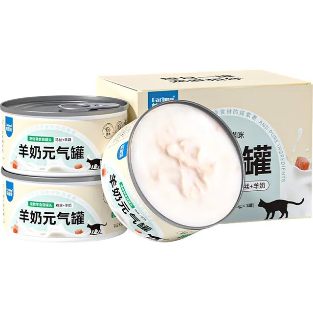 帕蓝姆 PALAM帕蓝姆猫罐头成幼猫罐头鸡肉羊奶罐猫零食湿粮元气罐85g*3 2.9元（需用券）