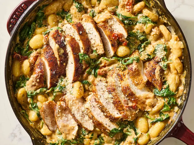 The Most Delicious Chicken & Gnocchi (One Pan!)