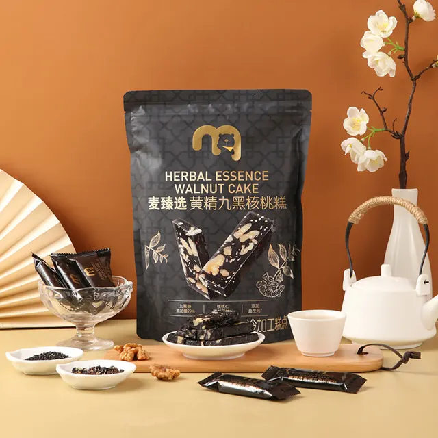宅家食光：麦臻选 黄精九黑核桃糕 500g 28.4元（需买6件，需用券）
