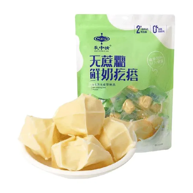 宅家食光：乳中情 无蔗糖鲜奶新疆奶疙瘩奶酪内蒙258g儿童零食2倍牛奶钙含量 18.34元
