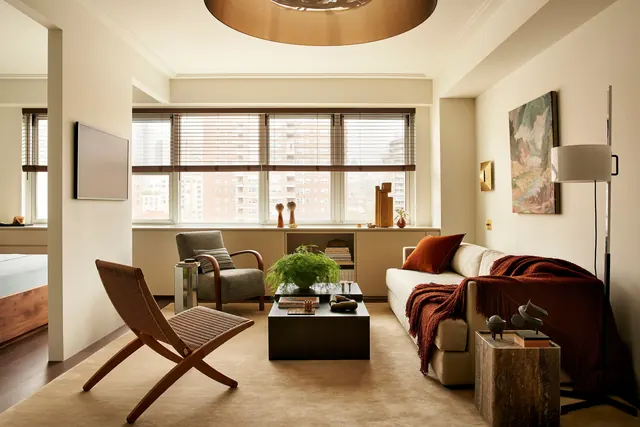 This Serene 540-Square-Foot Apartment With Sweeping NYC Views Is Designed Down to an Eighth of an Inch