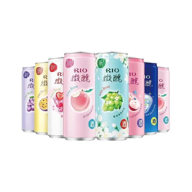 宅家食光：锐澳 微醺系列全家福7口味330ml*8果酒洋酒聚会送礼 30.14元（需用券）