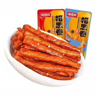 邬辣妈 相思卷香辣味/蒜蓉味 任选2件共40包 7.4元（需买2件，需用券）