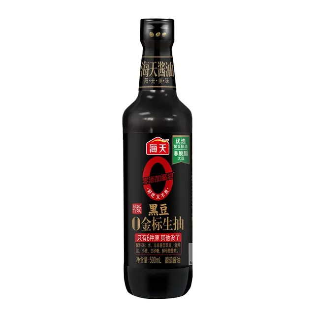 宅家食光：海天 特级 黑豆0金标生抽 500ml 4.9元（需用券）
