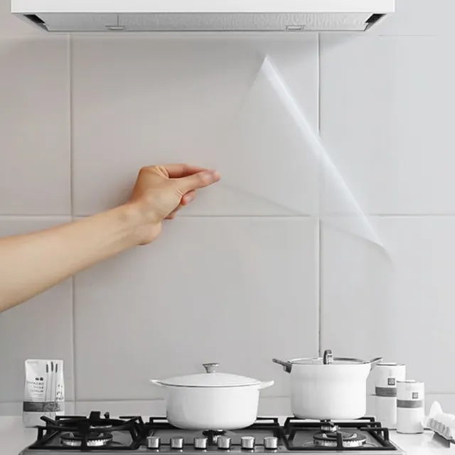 米良品 厨房耐热透明防油贴纸 60cm*3m 9.9元（需用券）