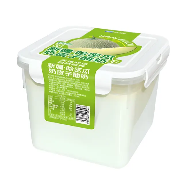 天润 新疆哈密瓜奶皮子酸奶 800g/桶 17.12元（需买2件，需用券）
