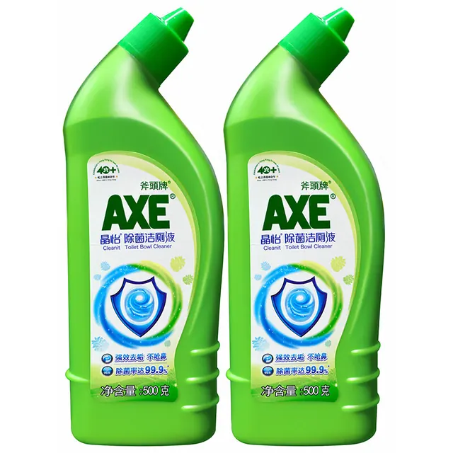 清洁收纳：AXE 晶怡除菌洁厕液 500g*2瓶 9.4元（需用券）