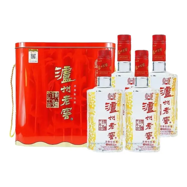 泸州老窖 六年窖头曲铁盒 52度 500ml*4瓶 礼盒装 浓香型白酒 231元（需用券）