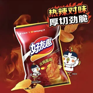 旅途零食：好丽友 三养跨界联名 好友趣 薯片 火鸡面味 70g 3.3元（需买10件，需用券）