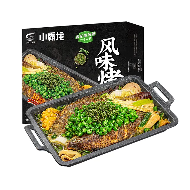 国联 小霸龙 风味烤鱼 青花椒风味 1kg（2斤） 22.9元（需用券）