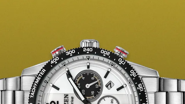 Citizen’s Latest Panda-Dial Racing Chronograph Oozes with Retro Charm