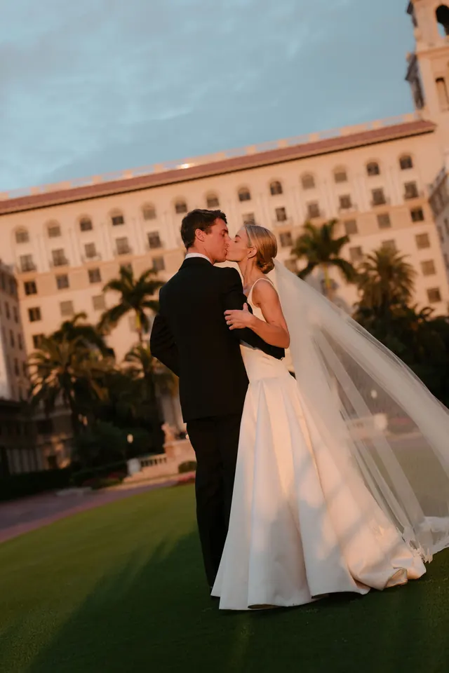 The Bride Wore Vintage ’60s Christian Dior, Danielle Frankel, and Emilia Wickstead for Her Palm Beach Wedding Weekend