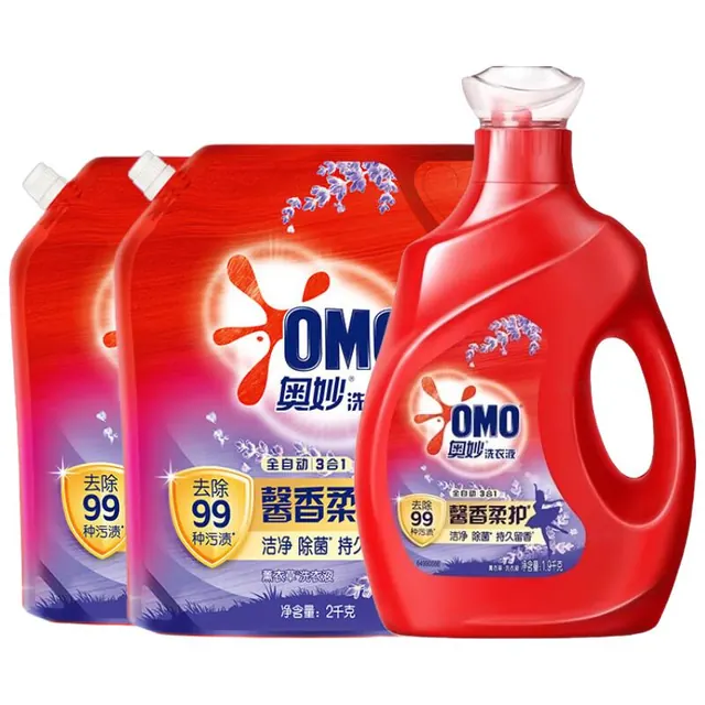 清洁收纳：奥妙 全自动3合1洗衣液 薰衣草香 5.9kg 35.5元（需用券）