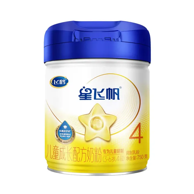 飞鹤 星飞帆儿童成长奶粉4段(3-6岁)750g*1罐 104.66元