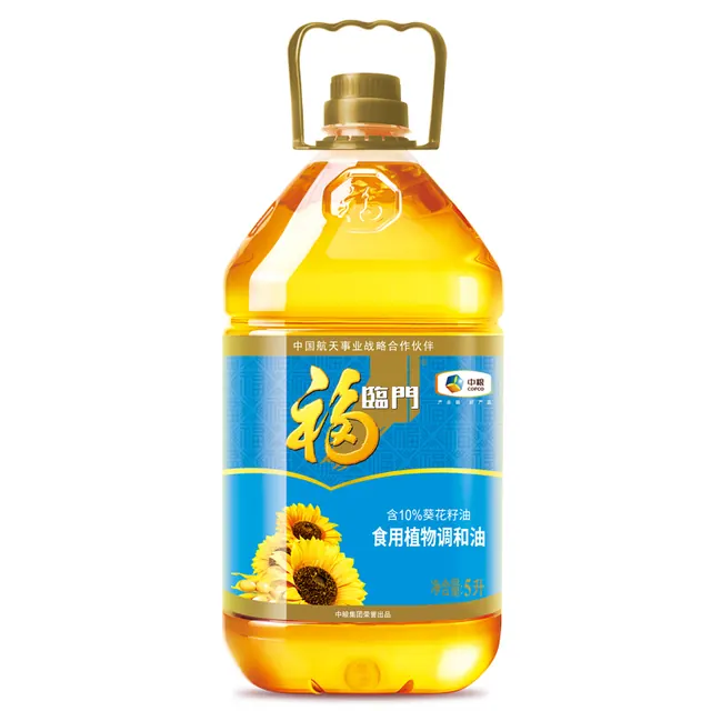 福临门 含10%葵花籽油 食用植物调和油 5L 42.9元