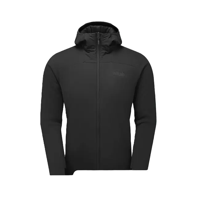 Rab Xenair Alpine户外徒步运动夹克连帽轻量金标P棉服男 QIP-41 黑色 901.85元（需用券）