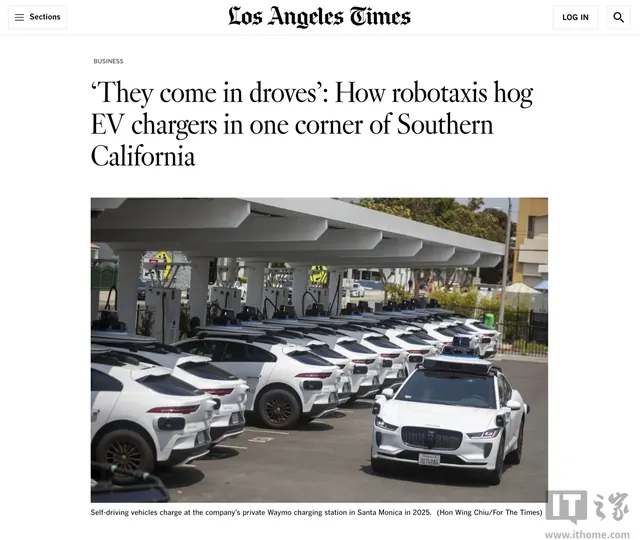 Waymo 无人驾驶出租车长期霸占充电桩,美国电车车主不胜其扰