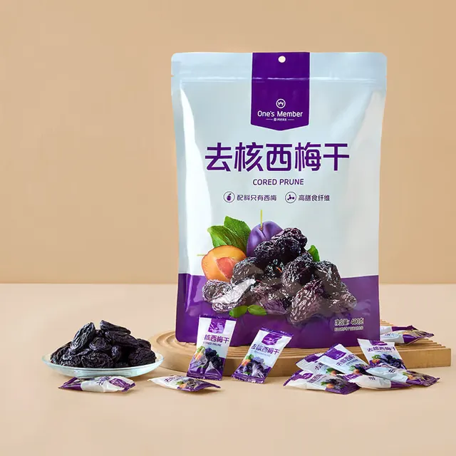 1号会员店 无添加去核西梅干 400g 独立包装休闲零食蜜饯果干 24.9元（需用券）