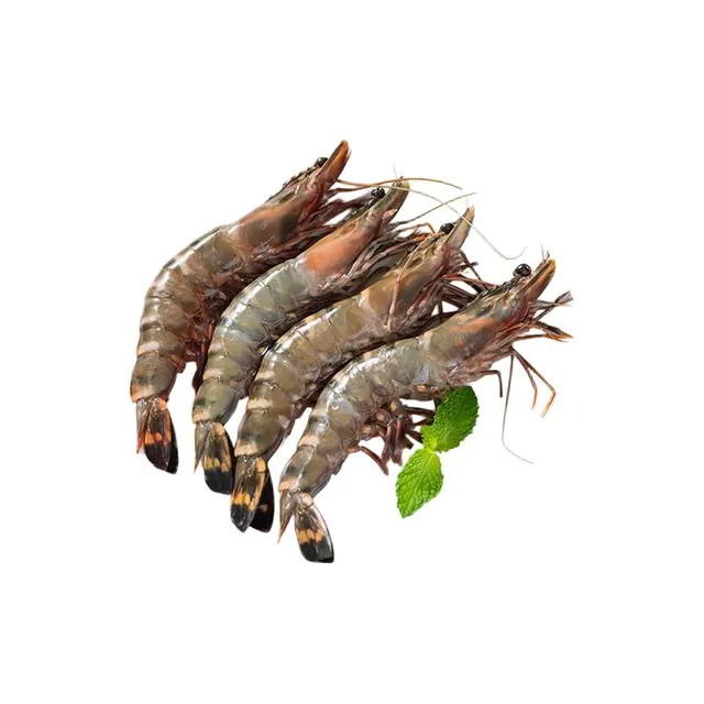 Seamix 鲜冻黑虎虾2kg 大规格21-25只/kg 超大号！ 159.98元