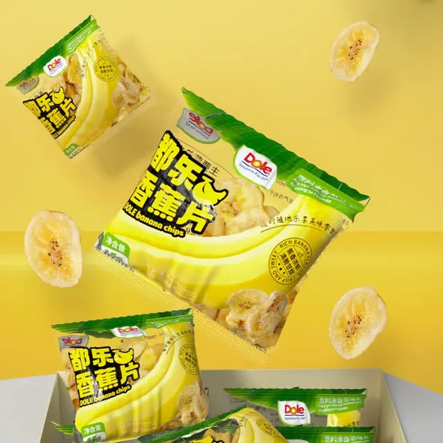 都乐 香蕉片15g/袋独立小包装香蕉干原料菲律宾儿童零食 都乐香蕉片15g*15袋 19.9元（需用券）