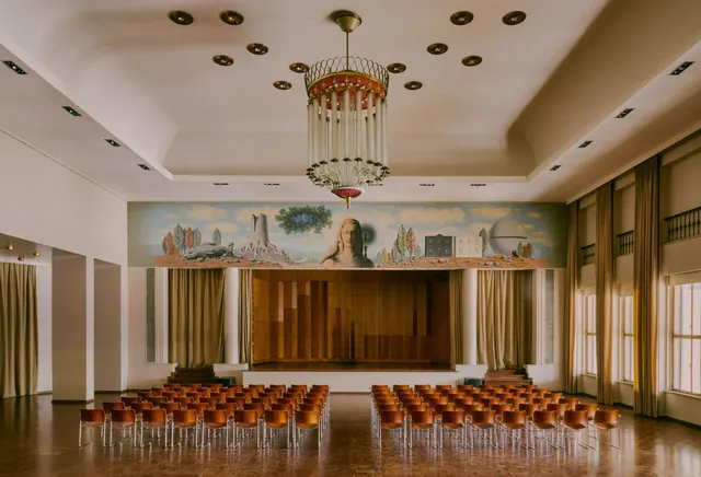 Dive into the sumptuous, layered richness of post-war Belgian modernism
