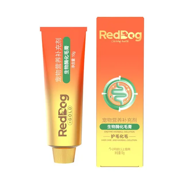 红狗 猫咪专用 生物酶化毛膏60g发10g*6支（试用装） 45.5元