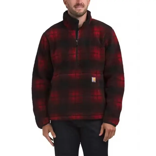 限新用户:carhartt Fairbanks 男士抓绒套头衫 353.11元含税直邮(需app拼单)
