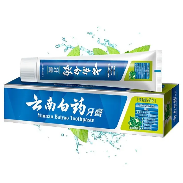 云南白药 牙膏 牙膏 薄荷清爽型 65g 7.25元（需买4件，需用券）