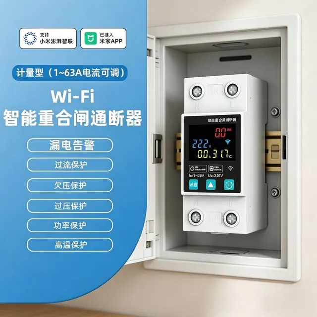 德路普 手机控制 智能通断器 96.3元