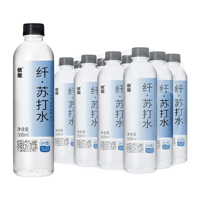旅途零食：依能 苏打水500ml×12瓶 14.74元（需用券）