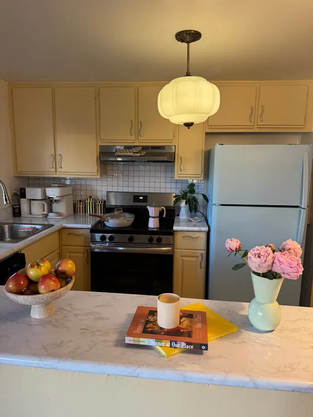 This $50 Amazon Find Made My Dark, Dated Countertops Look Like Expensive Marble