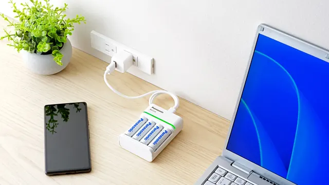 松下发布首款 USB-C 接口爱乐普镍氢充电电池充电器 BQ-CCE5