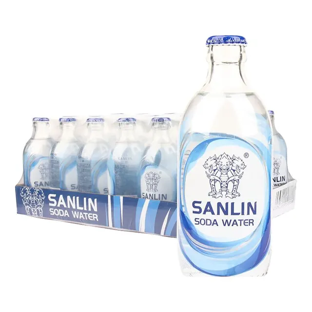 SANLIN 苏打水经典原味0糖0卡气泡水335ml*24瓶整箱 38.9元