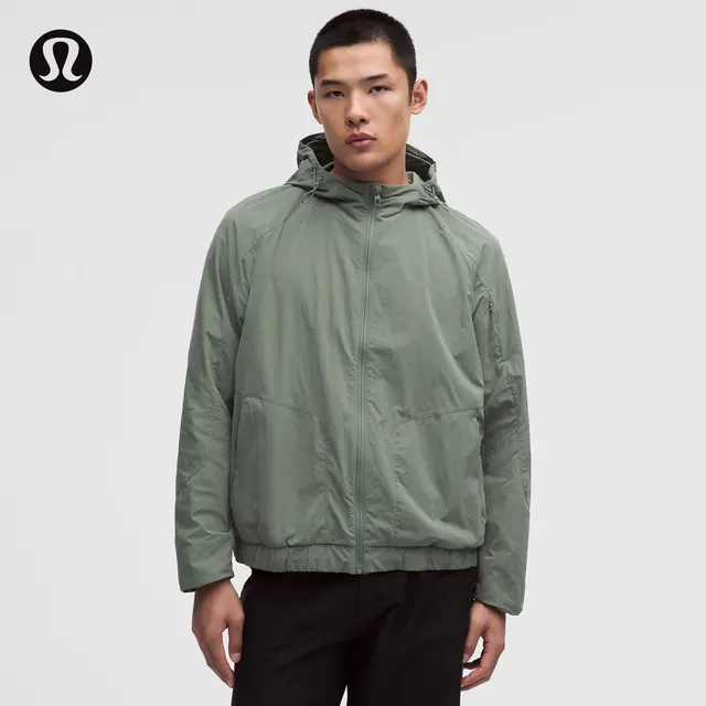 lululemon Glyde 男士宽松剪裁功能型夹克 LM3GK1S 柳叶绿 M 820元