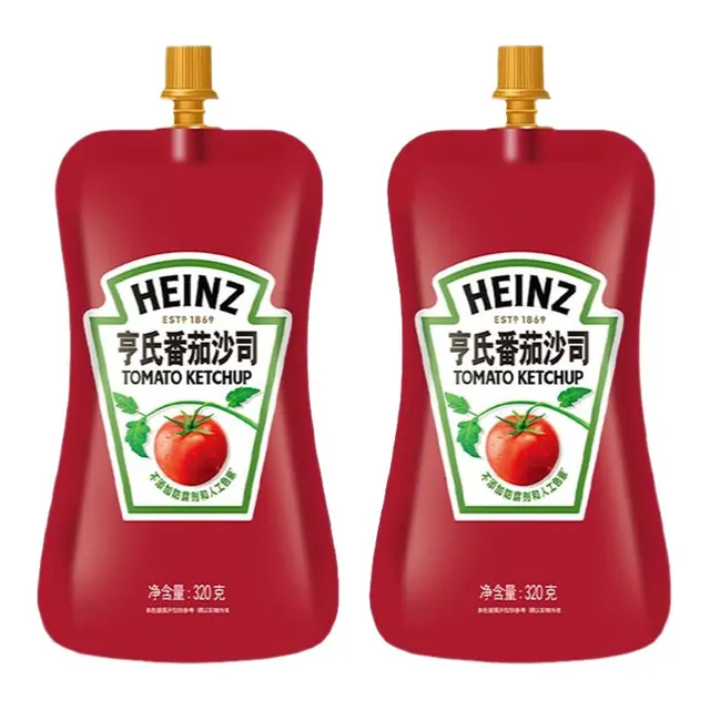 宅家食光、88VIP：亨氏 番茄酱番茄沙司袋装120g0添加小包装肯德基凑单手抓饼三明治 2.04元