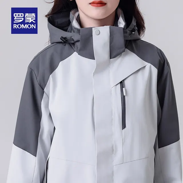 罗蒙 三合一羽绒服 三防面料 （男女同款） 129元（需用券）