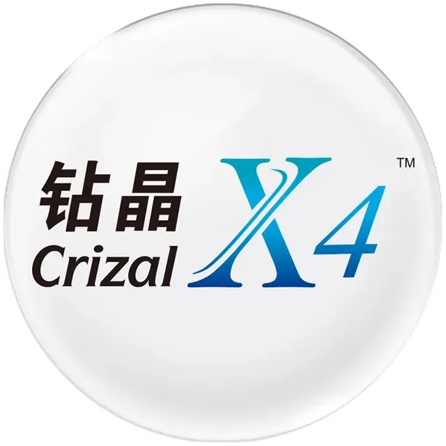 每日必抢：依视路 钻晶X4 防蓝光1.56-1.67折射率现片*2（免费升级膜致） 335元