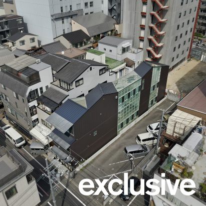 Tato Architects combines skinny home with ceramics studio in Kyoto