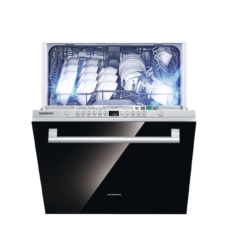 西门子 636ProMax SJ43EB33KC 嵌入式洗碗机 15套 黑色