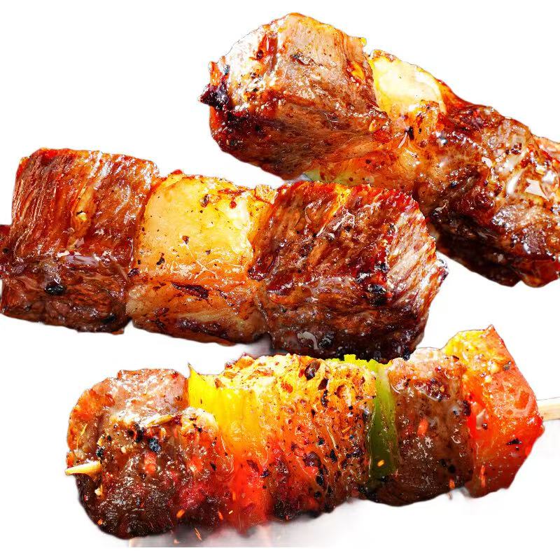 大希地 牛肉+羊肉串+里脊+烧鸟+火腿肠等等