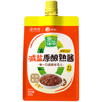葱伴侣 0添加减盐熟酱 420g 袋装